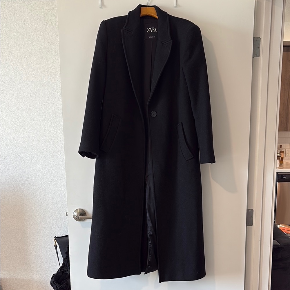 Zara Black Long Coat